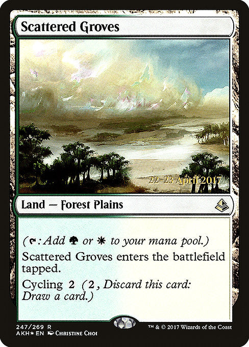 Scattered Groves [Amonkhet Promos] | Galactic Gamez
