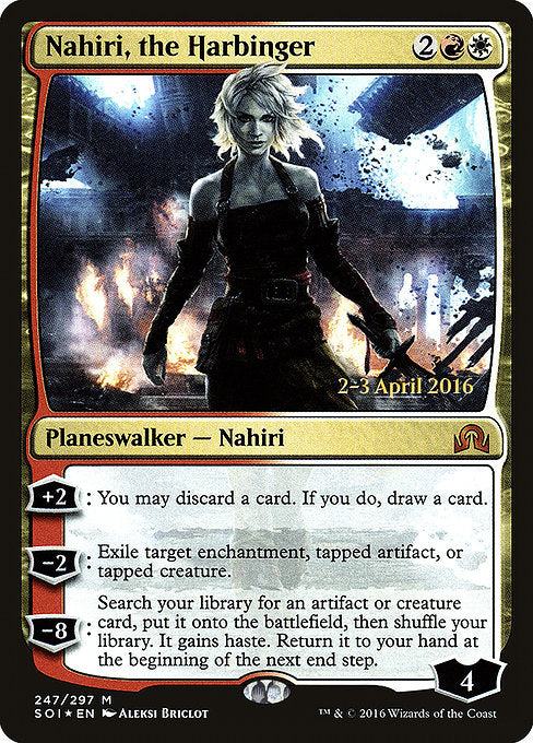 Nahiri, the Harbinger [Shadows over Innistrad Promos] | Galactic Gamez