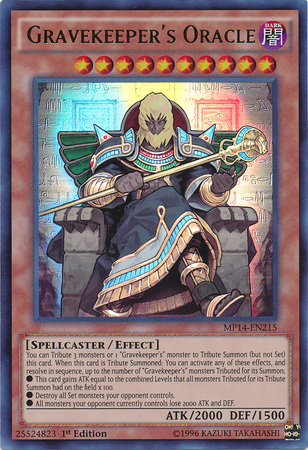 Gravekeeper's Oracle [MP14-EN215] Ultra Rare | Galactic Gamez