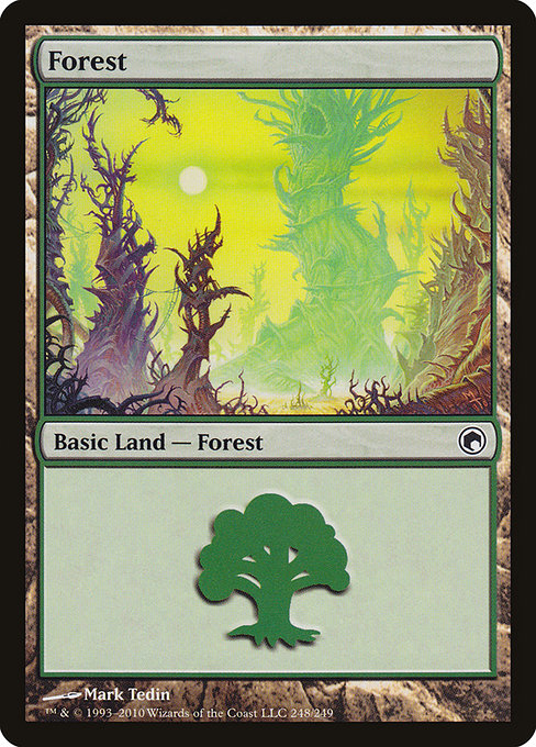 Forest [Scars of Mirrodin] | Galactic Gamez