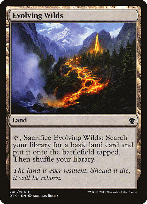 Evolving Wilds [Dragons of Tarkir] | Galactic Gamez