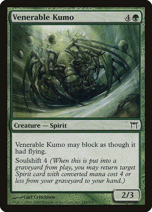 Venerable Kumo [Champions of Kamigawa] | Galactic Gamez