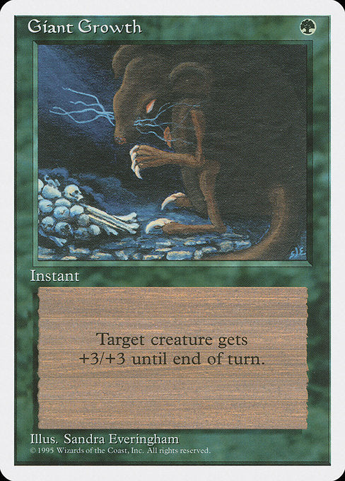 Giant Growth [Fourth Edition] | Galactic Gamez