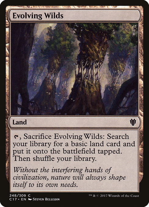 Evolving Wilds [Commander 2017] | Galactic Gamez