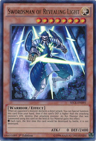 Swordsman of Revealing Light [SECE-EN095] Ultra Rare | Galactic Gamez