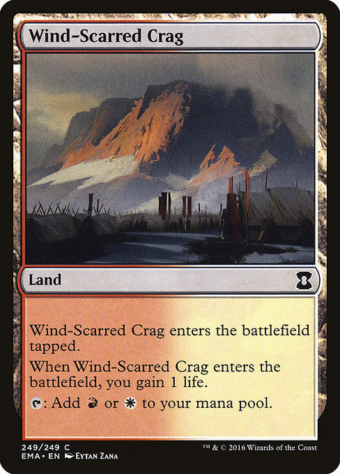 Wind-Scarred Crag [Eternal Masters] | Galactic Gamez