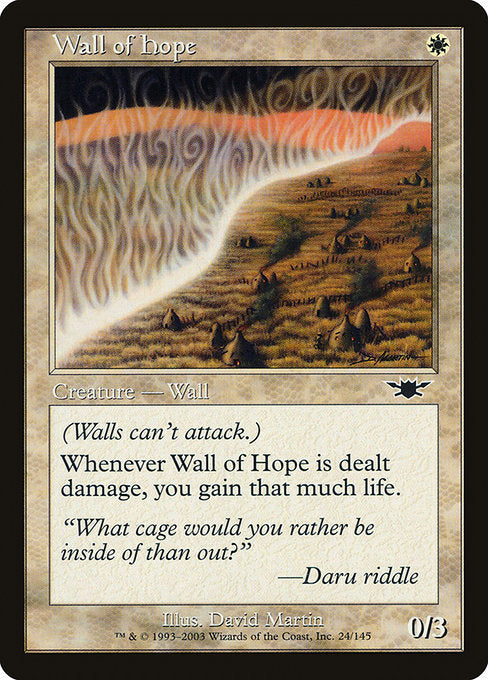 Wall of Hope [Legions] | Galactic Gamez