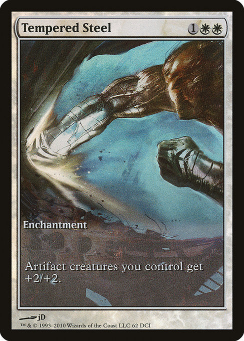 Tempered Steel [Scars of Mirrodin Promos] | Galactic Gamez