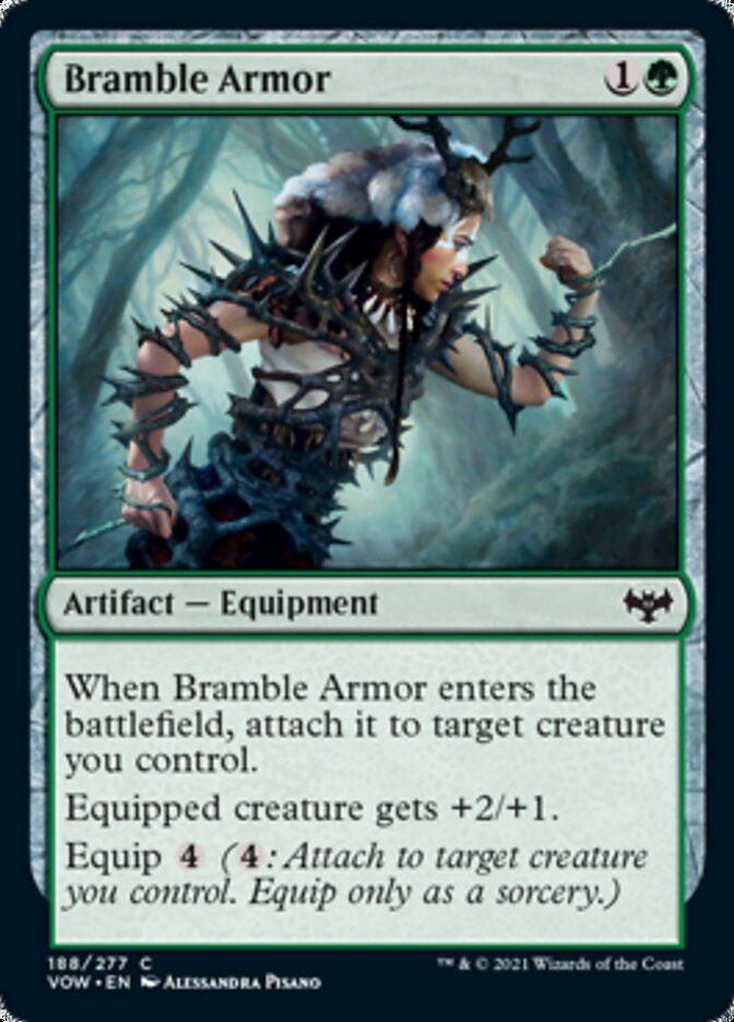 Bramble Armor [Innistrad: Crimson Vow] | Galactic Gamez