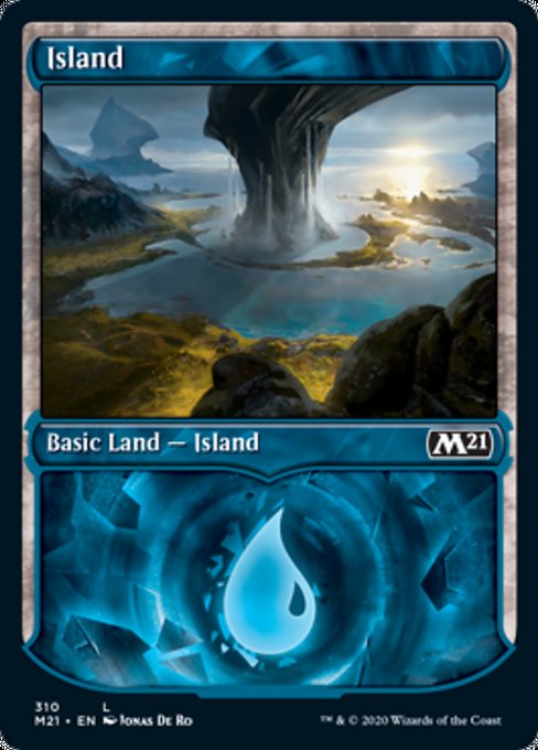 Island (Showcase) [Core Set 2021] | Galactic Gamez