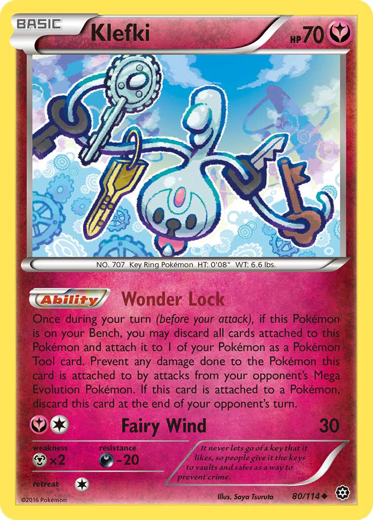 Klefki (80/114) [XY: Steam Siege] | Galactic Gamez