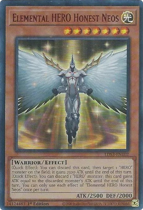 Elemental HERO Honest Neos (Red) [LDS3-EN102] Ultra Rare | Galactic Gamez