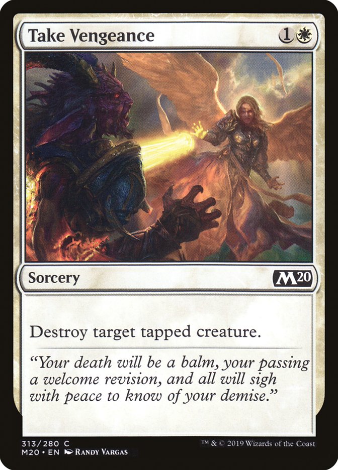 Take Vengeance [Core Set 2020] | Galactic Gamez