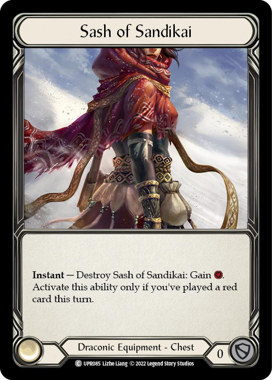 Sash of Sandikai [UPR085] (Uprising)  Cold Foil | Galactic Gamez