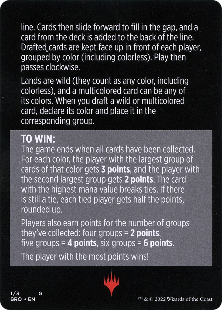 Mishra's Manufactory (Magic Minigame) [The Brothers' War Minigame] | Galactic Gamez