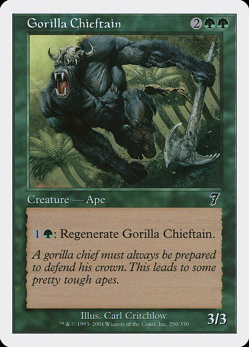 Gorilla Chieftain [Seventh Edition] | Galactic Gamez