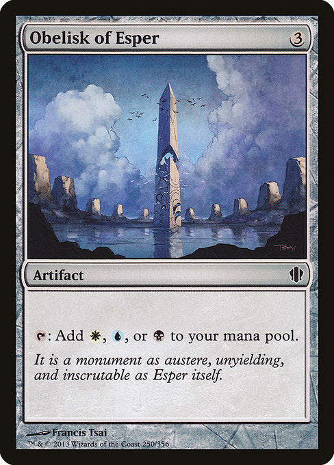 Obelisk of Esper [Commander 2013] | Galactic Gamez