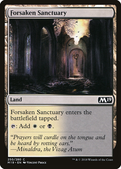 Forsaken Sanctuary [Core Set 2019] | Galactic Gamez