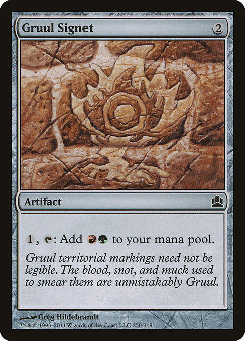 Gruul Signet [Commander 2011] | Galactic Gamez