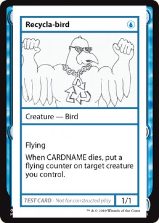 Recycla-bird (2021 Edition) [Mystery Booster Playtest Cards] | Galactic Gamez