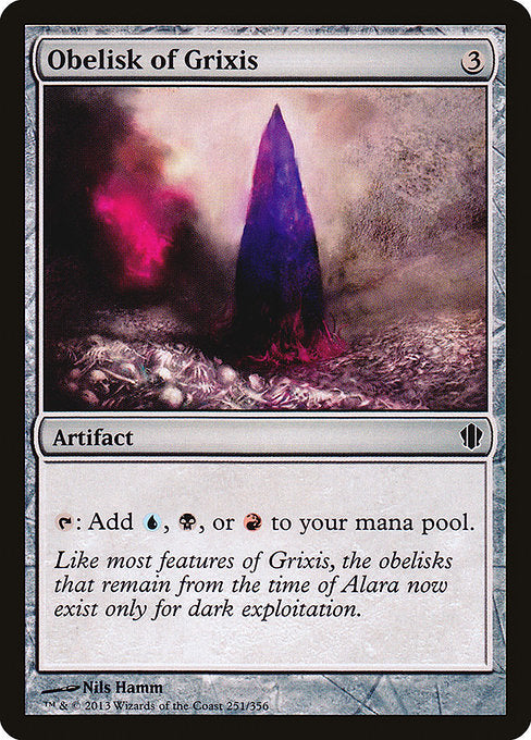 Obelisk of Grixis [Commander 2013] | Galactic Gamez