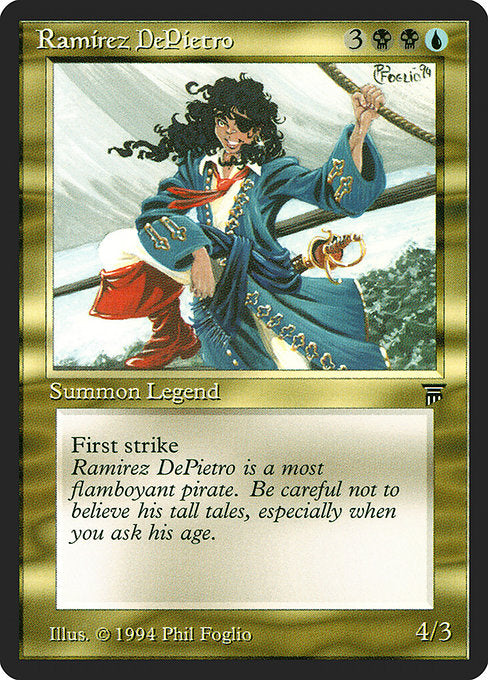 Ramirez DePietro [Legends] | Galactic Gamez