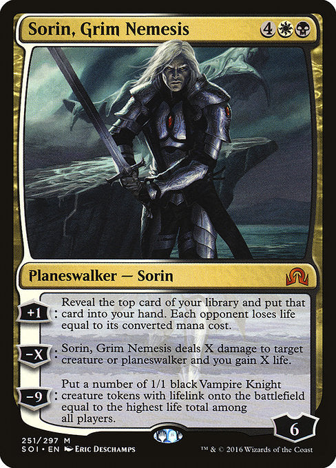 Sorin, Grim Nemesis [Shadows over Innistrad] | Galactic Gamez