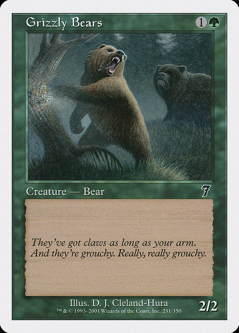 Grizzly Bears [Seventh Edition] | Galactic Gamez