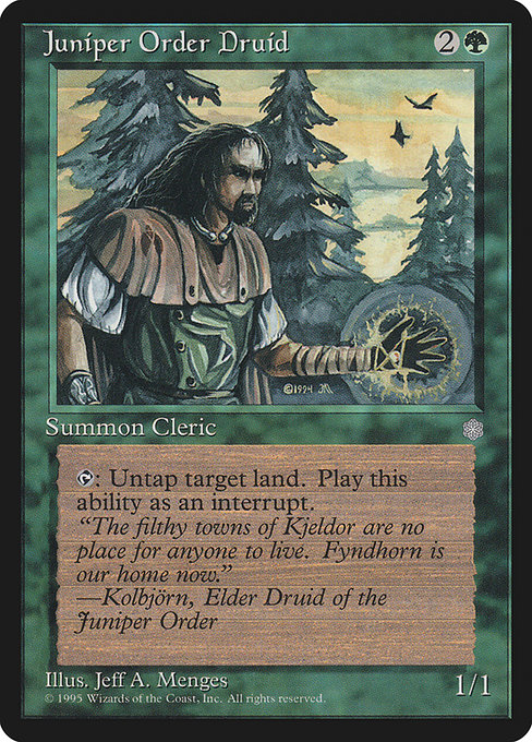 Juniper Order Druid [Ice Age] | Galactic Gamez