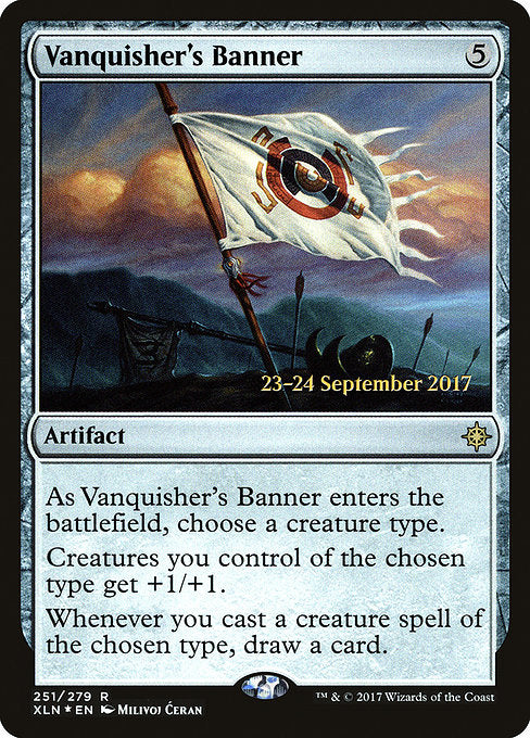 Vanquisher's Banner [Ixalan Promos] | Galactic Gamez