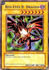 Red-Eyes B. Dragon [SD1-EN002] Common | Galactic Gamez