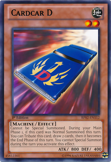 Cardcar D [BP02-EN112] Rare | Galactic Gamez