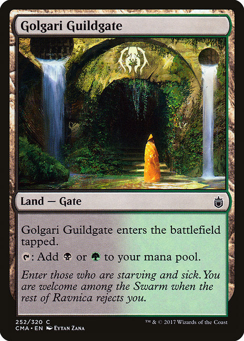 Golgari Guildgate [Commander Anthology] | Galactic Gamez