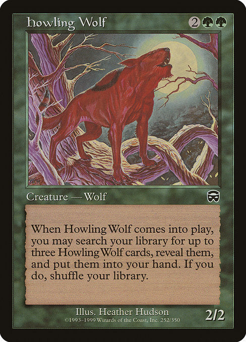 Howling Wolf [Mercadian Masques] | Galactic Gamez