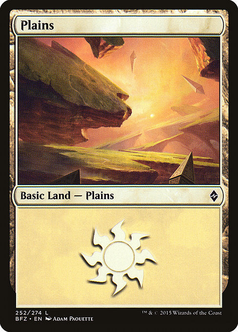 Plains [Battle for Zendikar] | Galactic Gamez