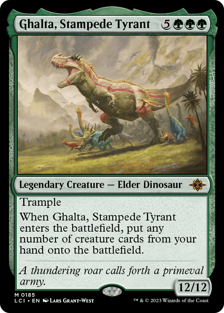 Ghalta, Stampede Tyrant [The Lost Caverns of Ixalan] | Galactic Gamez