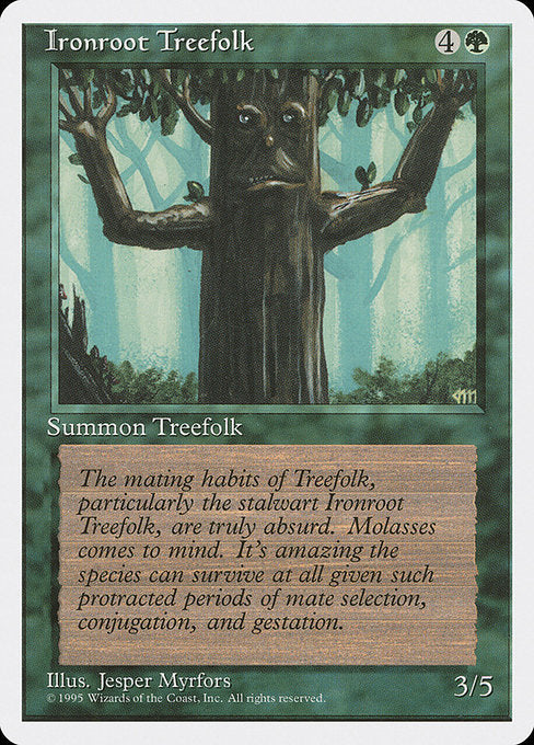 Ironroot Treefolk [Fourth Edition] | Galactic Gamez