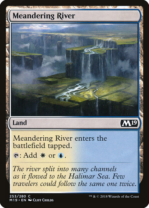 Meandering River [Core Set 2019] | Galactic Gamez
