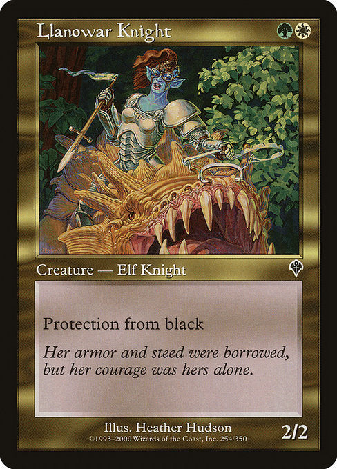 Llanowar Knight [Invasion] | Galactic Gamez