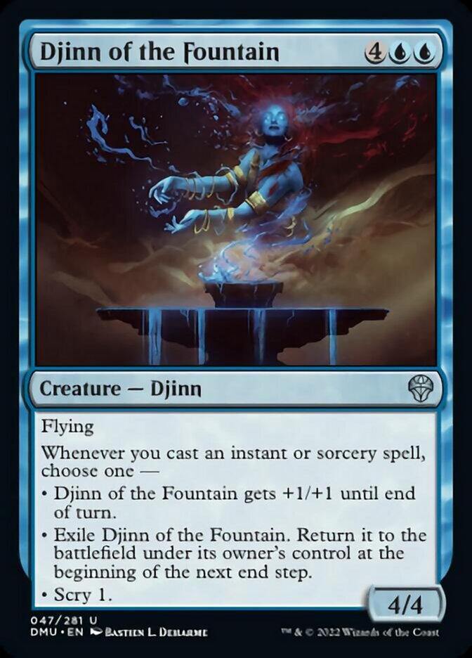 Djinn of the Fountain [Dominaria United] | Galactic Gamez