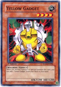 Yellow Gadget [SD10-EN008] Common | Galactic Gamez