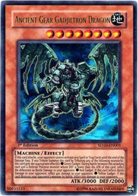 Ancient Gear Gadjiltron Dragon [SD10-EN001] Ultra Rare | Galactic Gamez