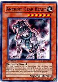 Ancient Gear Beast [SD10-EN013] Common | Galactic Gamez