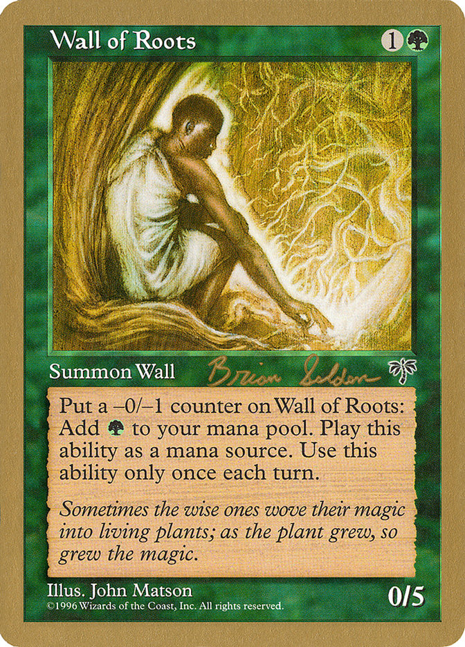 Wall of Roots (Brian Selden) [World Championship Decks 1998] | Galactic Gamez