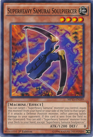 Superheavy Samurai Soulpiercer [MP15-EN199] Common | Galactic Gamez