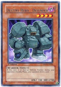 Destiny Hero - Defender [DP05-EN006] Rare | Galactic Gamez