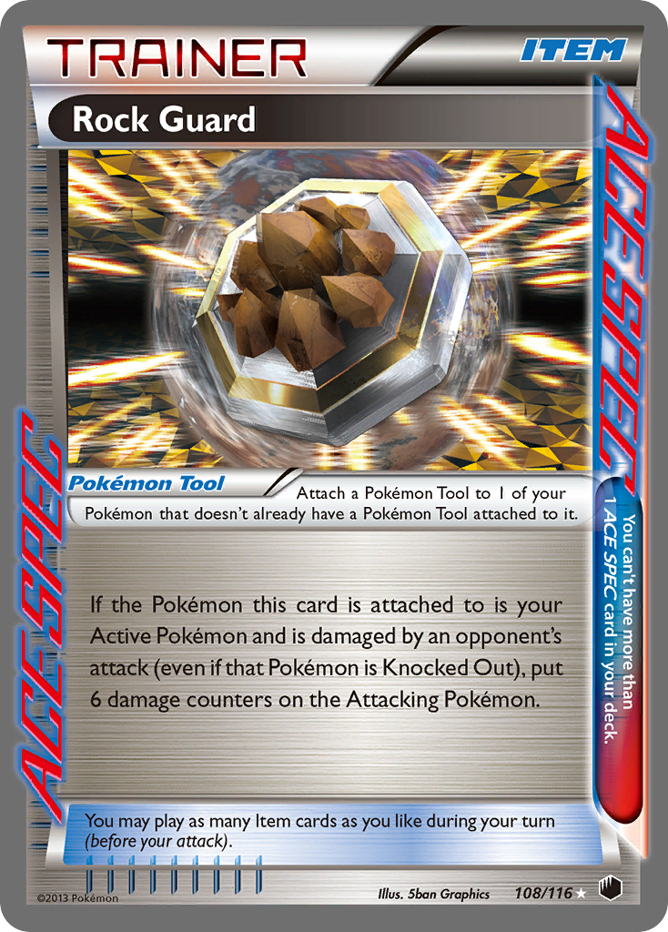 Rock Guard (108/116) [Black & White: Plasma Freeze] | Galactic Gamez