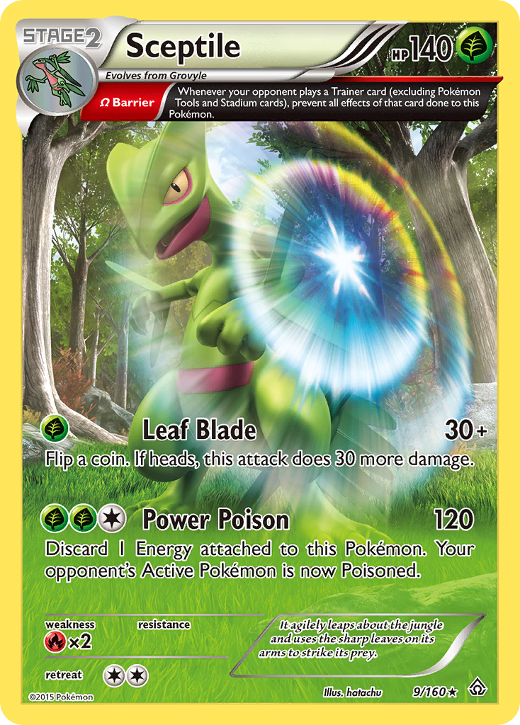 Sceptile (9/160) [XY: Primal Clash] | Galactic Gamez