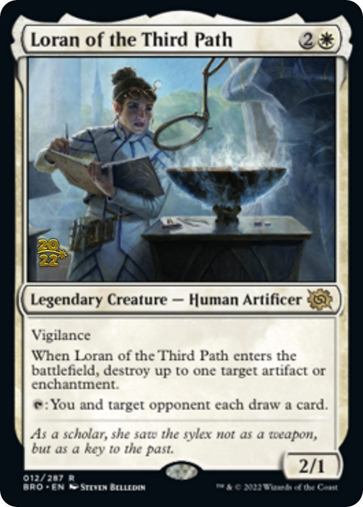 Loran of the Third Path [The Brothers' War: Prerelease Promos] | Galactic Gamez