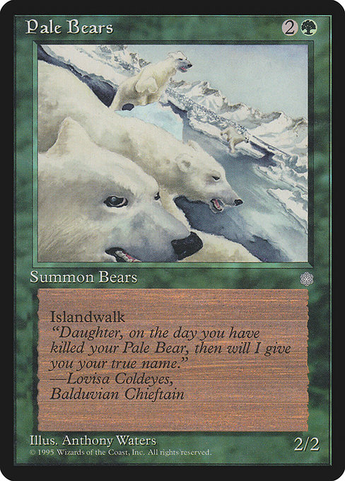Pale Bears [Ice Age] | Galactic Gamez